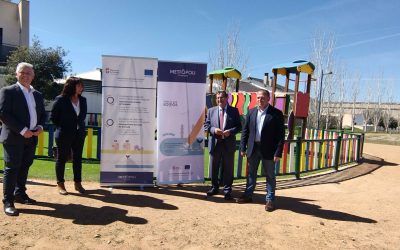 Cúllar Vega recupera dos parques públicos tras una remodelación financiada por Diputación y fondos europeos